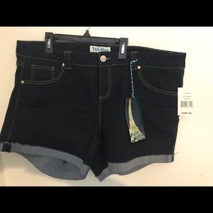 Paris blues shorts plus size 20